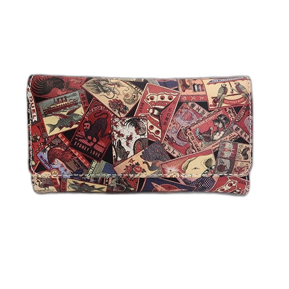 Sydney Love Colorful Japan Travel Stamp Graphic Wallet
